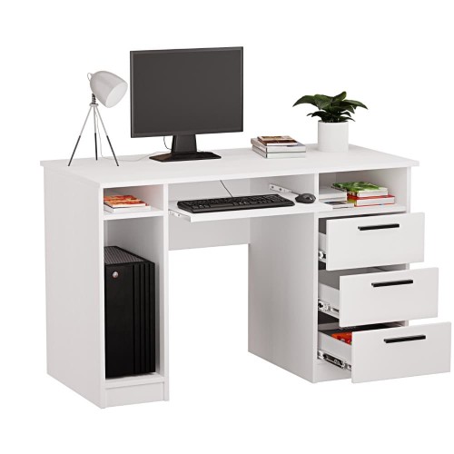 Biurko szkolne Jan - białe-.jpg