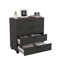 Komoda z szufladami Anna - Czarny