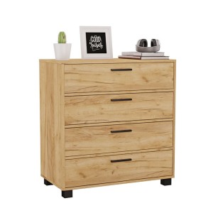 Komoda z szufladami dąb złoty-.jpg