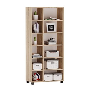 Regał otwarty Łukasz - Dąb sonoma