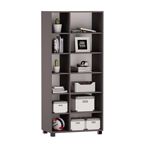 Regał na ksiażki - grafit-.jpg