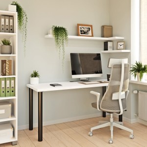 Biurko komputerowe białe Iron-wizualizacja.jpg