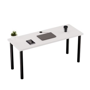 Biurko komputerowe Iron - Białe