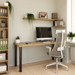 Biurko komputerowe Iron cappucino .jpg