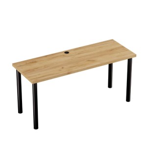 Biurko komputerowe iron dąb złoty-yrke.jpg