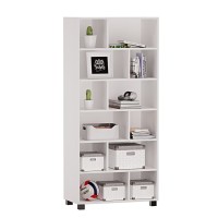 Regał z półkami Marek - Biały