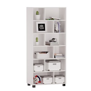 Regał z półkami Marek - Biały