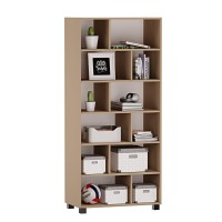 Regał z półkami Marek - Cappuccino