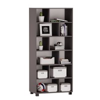 Regał z półkami Marek - Grafit