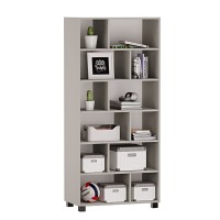 Regał z półkami Marek - Szary