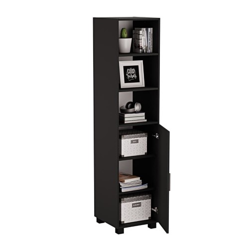 Regał z drzwiczkami czarny-Yrke-.jpg