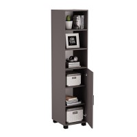 Regał z drzwiami Kuba - Grafit