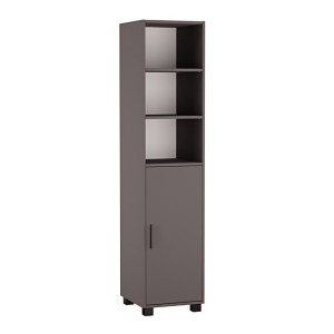 Regał z drzwiczkami grafit Yrke-.jpg