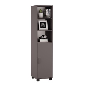 Regał z drzwiczkami grafit-Yrke.jpg