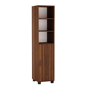 Regał z drzwiczkami orzech Yrke.jpg