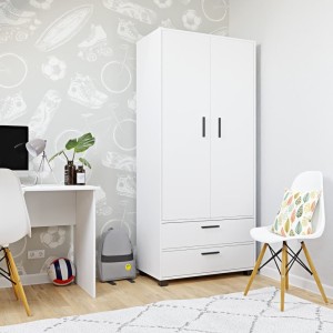 Szafa z szufladami Kamil - biała-yrke-.jpg