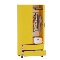 Szafa z szufladami Kamil - Żółty