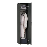 Szafa pojedyncza - Czarna