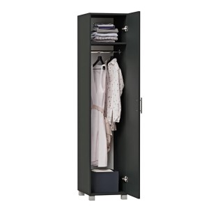 Szafa pojedyncza - Czarna