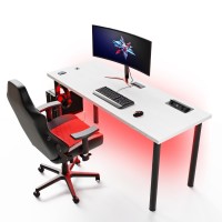 Biurko gamingowe - Sosna