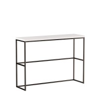 Stolik barowy loft - Biały