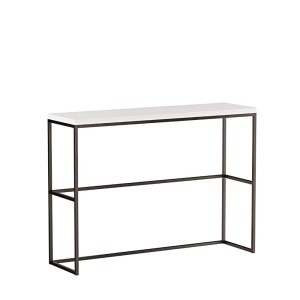 Stolik barowy loft - Biały