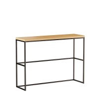 Stolik barowy loft - Buk