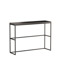 Stolik barowy loft - Czarny