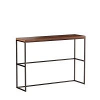 Stolik barowy loft - Orzech