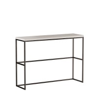 Stolik barowy loft - Szary