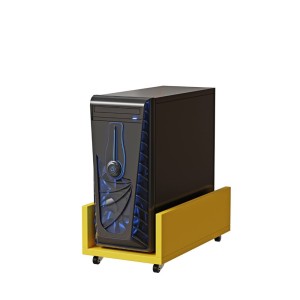 Podstawka pod komputer stacjonarny-żółty- .jpg