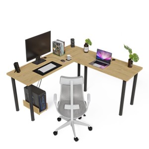 Biurko narożne-dąb kamienny- .jpg