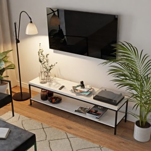 Stolik rtv loft sosna - salon - rzut.jpg