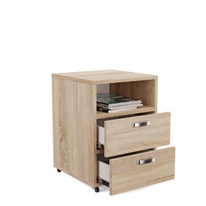 Kontenerek-dąb sonoma_dwieszuflady plus półka na górze_2.jpg