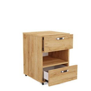 Kontenerek-dąb złoty_dwieszuflady plus półka pośrodku_2.jpg