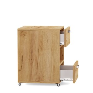 Kontenerek-dąb złoty_dwieszuflady plus półka pośrodku_3.jpg