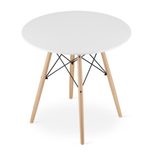 Stół okrągły skandynawski