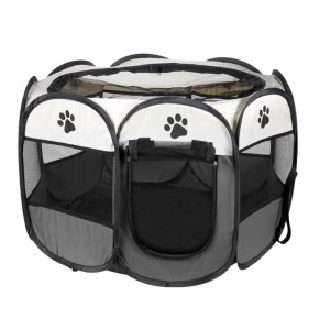 Kojec dla psa - szary - yrke.jpg