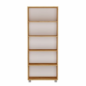 Regał podwójny biurowy- dąb złoty yrke.jpg