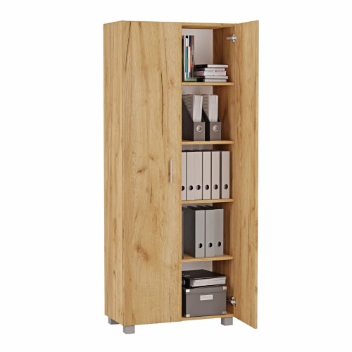 szafa biurowa na segregatory dąb złoty yrke.jpg