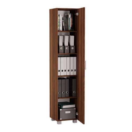 Szafa biurowa pojedyncza - orzech yrke.jpg