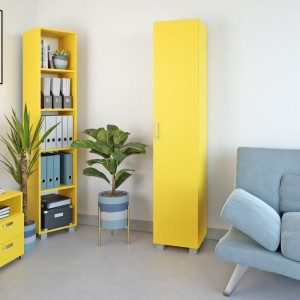 Szafa biurowa pojedyncza - żółty.jpg