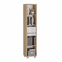 Regał biurowy na segregatory - Cappuccino