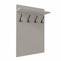 Wieszak ścienny pionowy - Szary - Na ubrania