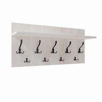 Wieszak ścienny - Sosna - Na ubrania