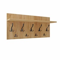 Wieszak ścienny - Dąb złoty - Na ubrania