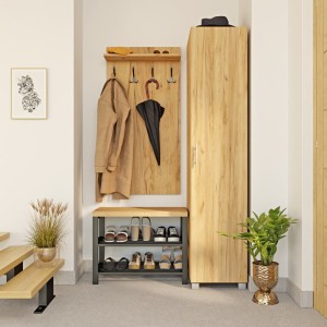 Wieszak ścienny -pionowy-dąb złoty-.jpg