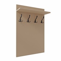 Wieszak ścienny pionowy - Cappuccino - Na ubrania