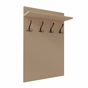 Wieszak ścienny pionowy - Cappuccino - Na ubrania