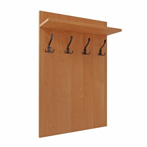 Wieszak ścienny pionowy - Olcha - Na ubrania